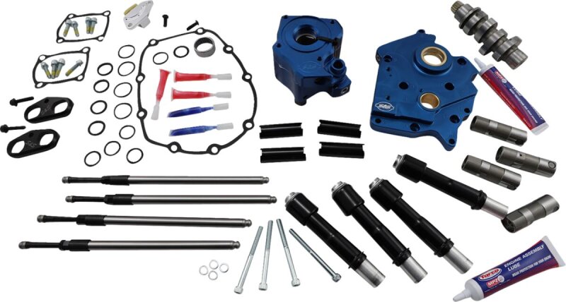 Cam Chest Kit Blk Push Tubes