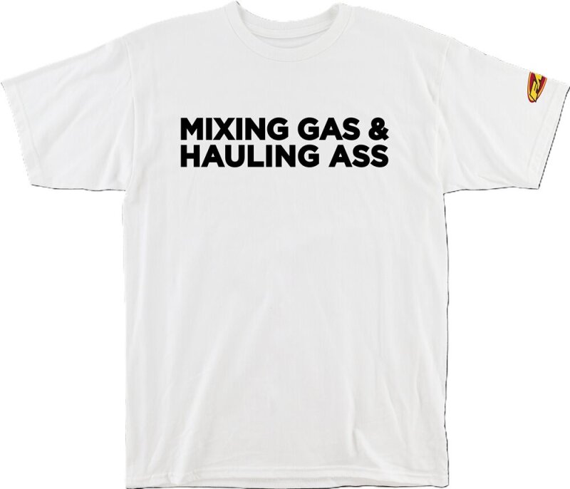 Tee Gass White S