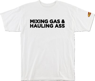 Tee Gass White S