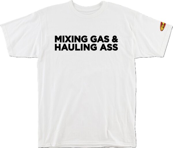 Tee Gass White L