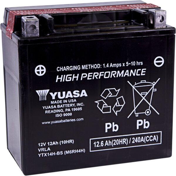 Battery Yuasa Mf Ytx14h-bs inkl. 7,50 Euro Batteriepfand.