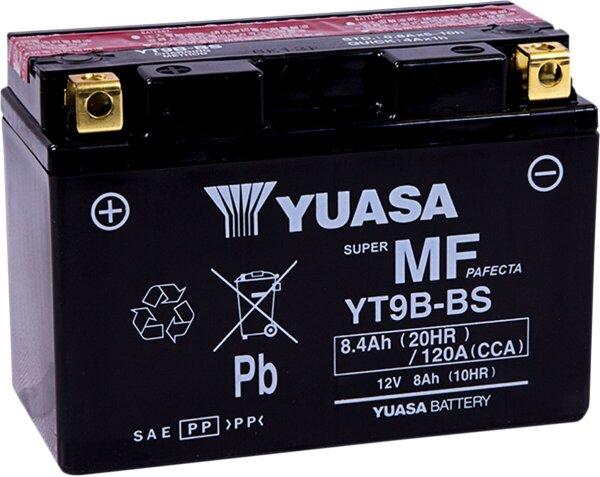 Battery Yuasa Mf Yt9b-bs inkl. 7,50 Euro Batteriepfand.