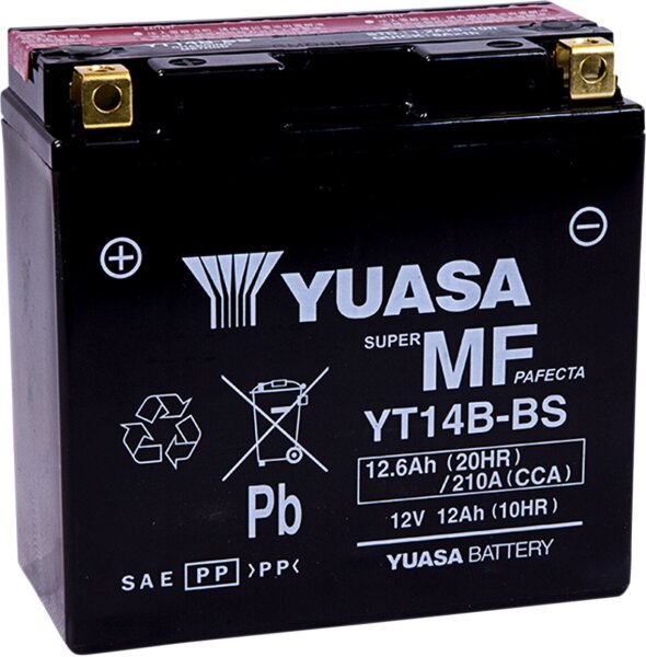 Battery Yuasa Mf Yt14b-bs inkl. 7,50 Euro Batteriepfand.