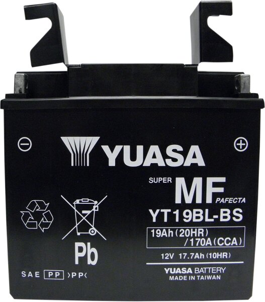 Battery Yuasa Mf Yt19bl-bs inkl. 7,50 Euro Batteriepfand.