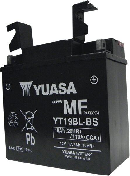 Battery Yuasa Mf Yt19bl-bs inkl. 7,50 Euro Batteriepfand.
