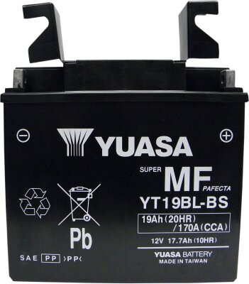 Battery Yuasa Mf Yt19bl-bs inkl. 7,50 Euro Batteriepfand.