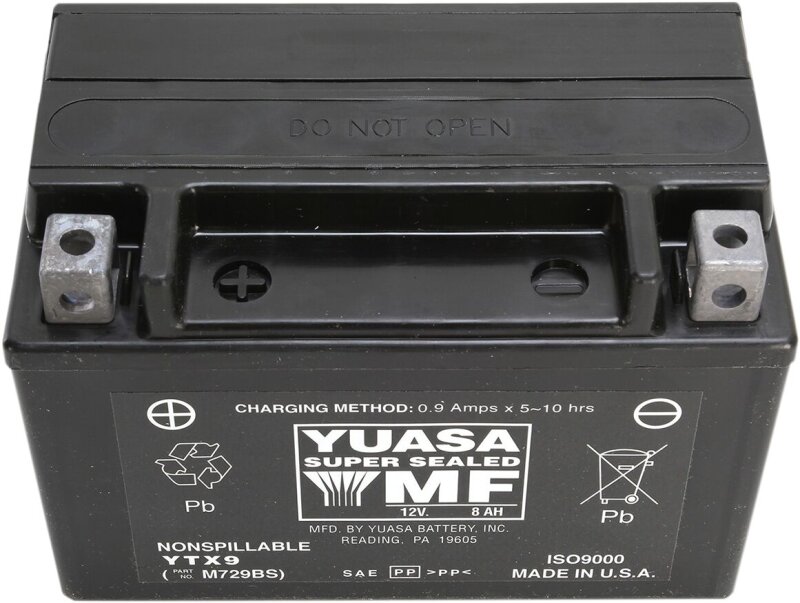 Battery Yuasa Fa Ytx9 inkl. 7,50 Euro Batteriepfand.