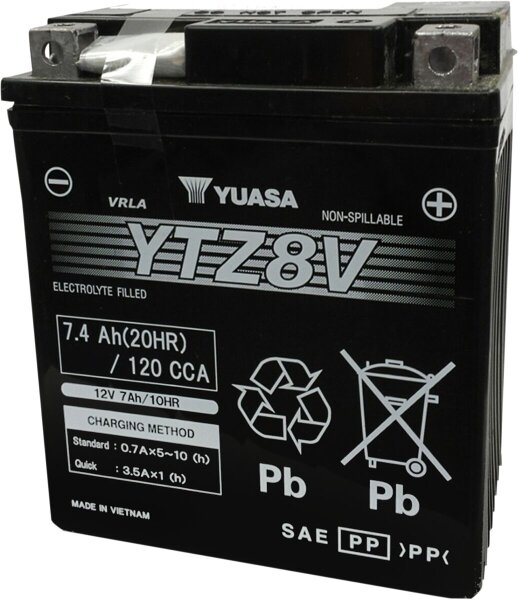 Battery Yuasa Fa Ytz8v inkl. 7,50 Euro Batteriepfand.