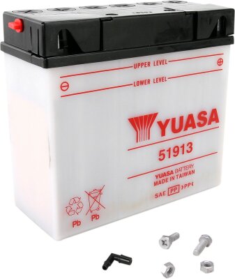 Battery Yuasa Hd Dry 51913 inkl. 7,50 Euro Batteriepfand.