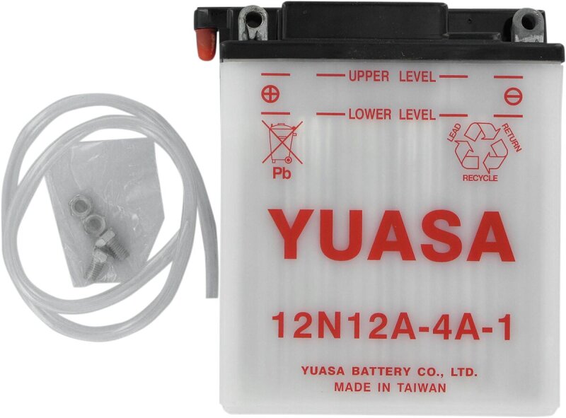 Battery Yuasa Cv Dry 12n12a-4a inkl. 7,50 Euro Batteriepfand.