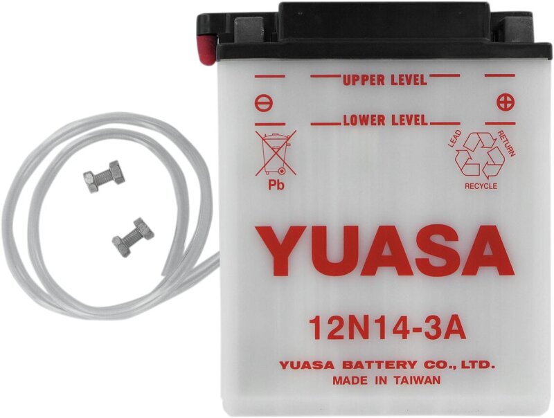 Battery Yuasa Cv Dry 12n14-3a inkl. 7,50 Euro Batteriepfand.