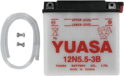 Battery Yuasa Cv Dry 12n5.5-3b inkl. 7,50 Euro Batteriepfand.