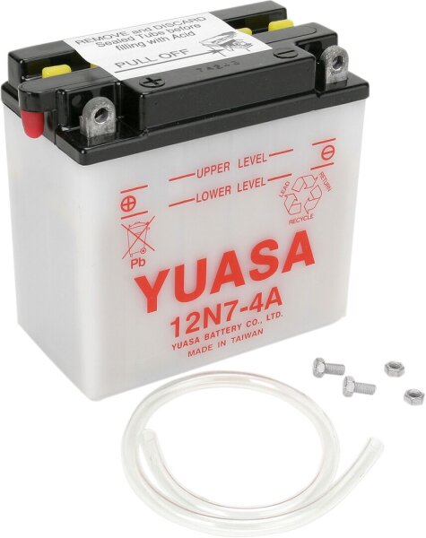 Battery Yuasa Cv Dry 12n7-4a inkl. 7,50 Euro Batteriepfand.