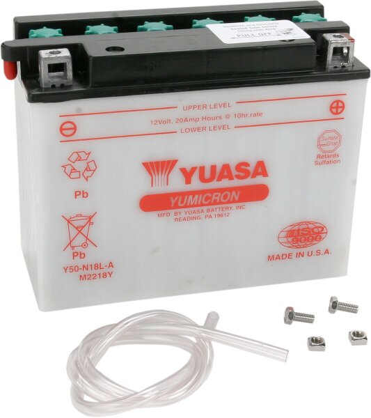 Battery Yuasa Hd Dry Y50-n18l- inkl. 7,50 Euro...