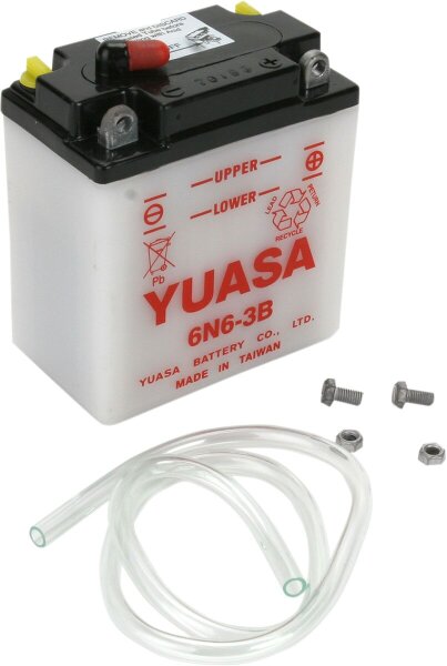 Battery Yuasa 6-volt Dry 6n6-3 inkl. 7,50 Euro...