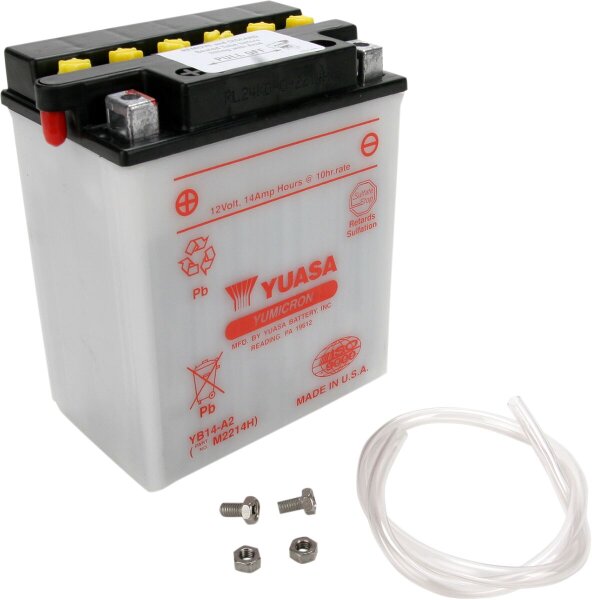 Battery Yuasa Hd Dry Yb14-a2 inkl. 7,50 Euro Batteriepfand.
