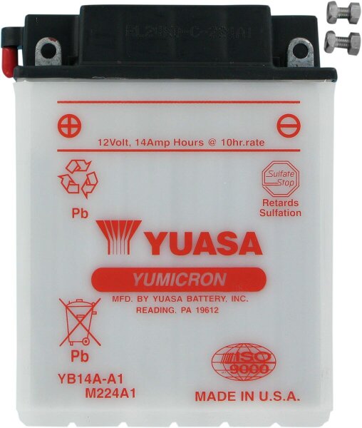 Battery-yuasa inkl. 7,50 Euro Batteriepfand.