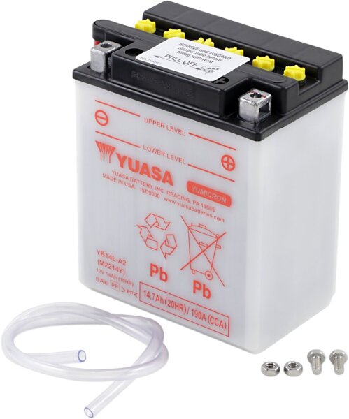 Battery Yuasa Hd Dry Yb14l-a2 inkl. 7,50 Euro Batteriepfand.