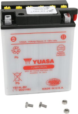 Battery Yuasa Hd Dry Yb14l-b2 inkl. 7,50 Euro Batteriepfand.