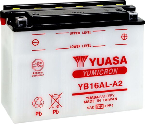 Battery Yuasa Hd Dry Yb16al-a2 inkl. 7,50 Euro...