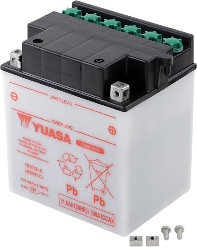 Battery Yuasa Hd Dry Yb30cl-b inkl. 7,50 Euro Batteriepfand.