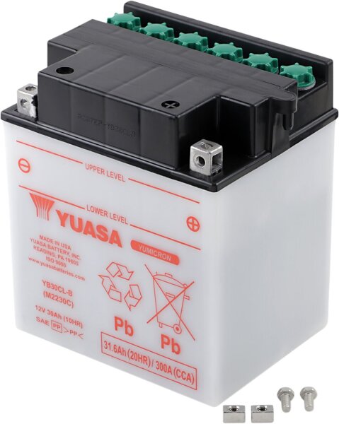 Battery Yuasa Hd Dry Yb30cl-b inkl. 7,50 Euro Batteriepfand.