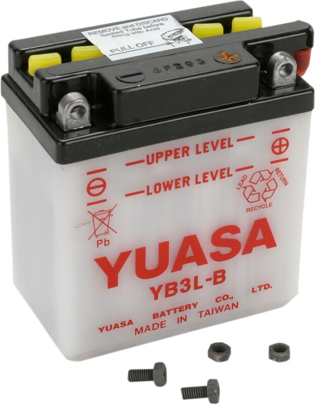 Battery Yuasa Hd Dry Yb3l-b inkl. 7,50 Euro Batteriepfand.