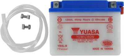 Battery Yuasa Hd Dry Yb4l-b inkl. 7,50 Euro Batteriepfand.