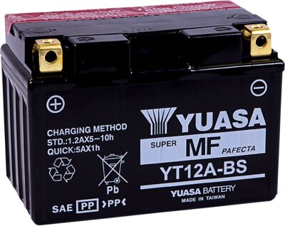 Battery Yuasa Mf Yt12a-bs inkl. 7,50 Euro Batteriepfand.
