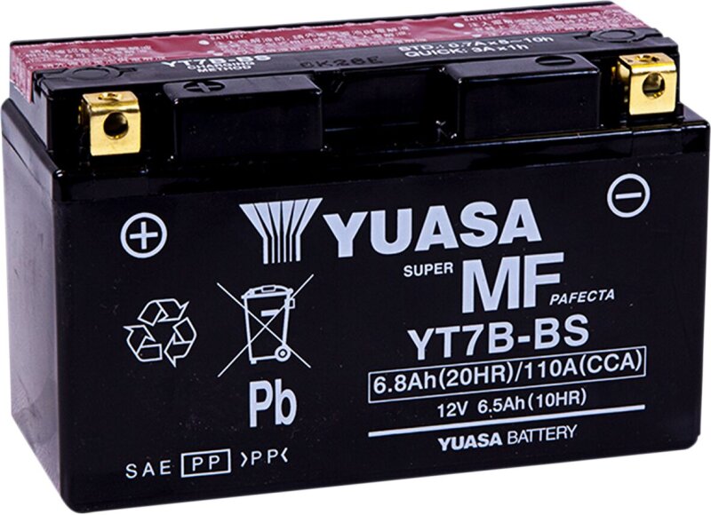 Battery Yuasa Mf Yt7b-bs inkl. 7,50 Euro Batteriepfand.