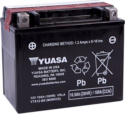Battery Yuasa Mf Ytx12-bs inkl. 7,50 Euro Batteriepfand.
