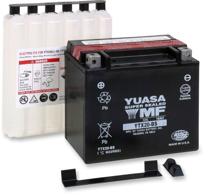 Battery Yuasa Mf Ytx20-bs inkl. 7,50 Euro Batteriepfand.