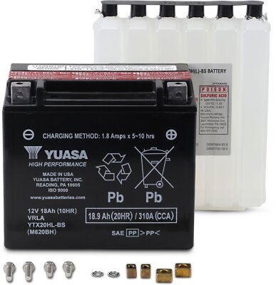 Battery Yuasa Mf Ytx20hl-bs inkl. 7,50 Euro Batteriepfand.