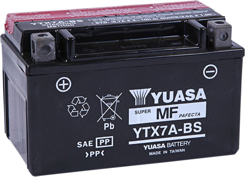 Battery Yuasa Mf Ytx7a-bs inkl. 7,50 Euro Batteriepfand.