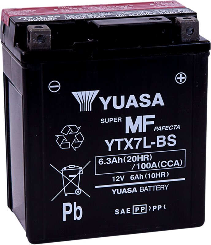 Battery Yuasa Mf Ytx7l-bs inkl. 7,50 Euro Batteriepfand.