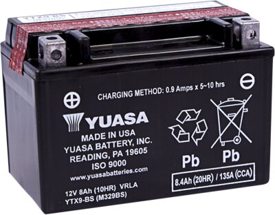 Battery Yuasa Mf Ytx9-bs inkl. 7,50 Euro Batteriepfand.
