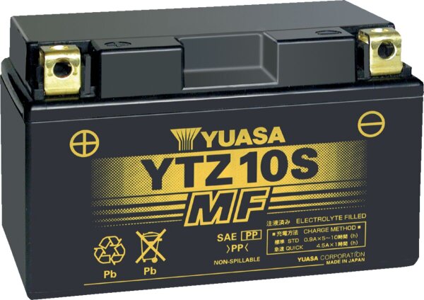 Battery Yuasa Fa Ytz10s inkl. 7,50 Euro Batteriepfand.