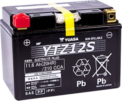 Battery Yuasa Fa Ytz12s inkl. 7,50 Euro Batteriepfand.