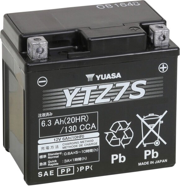 Battery Yuasa Fa Ytz7s inkl. 7,50 Euro Batteriepfand.