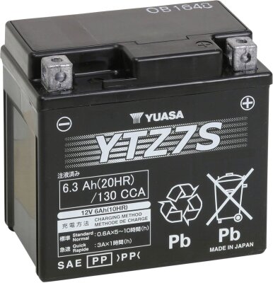 Battery Yuasa Fa Ytz7s inkl. 7,50 Euro Batteriepfand.