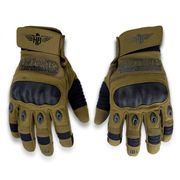** HeinzBikes Tactical gloves olive green Size XL