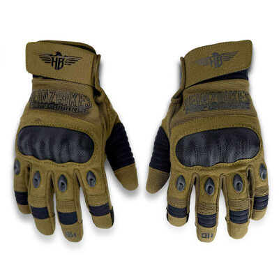 ** HeinzBikes Tactical gloves olive green Size XL