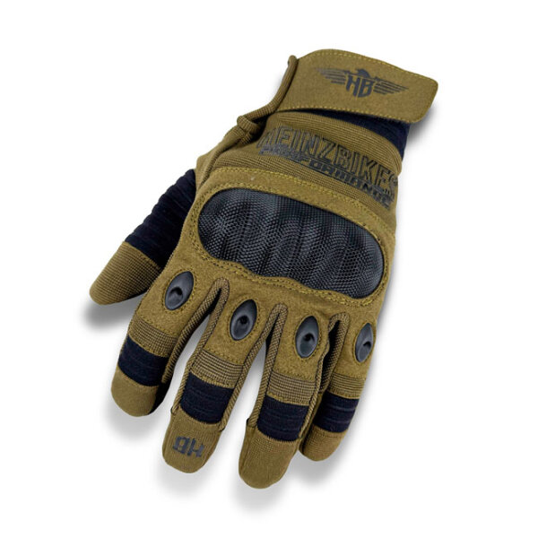 ** HeinzBikes Tactical gloves olive green Size M