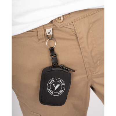 By City wallet keyring 2 black one size
