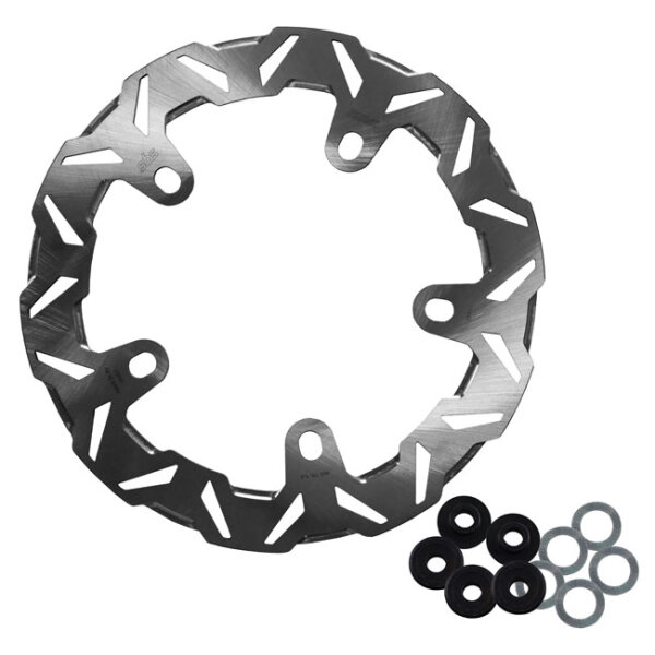Kodlin by SBS, \\\\V-Design\\\\ brake rotor front L/R. Clear