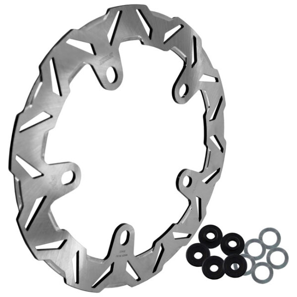 Kodlin by SBS, \\\\V-Design\\\\ brake rotor front L/R. Clear