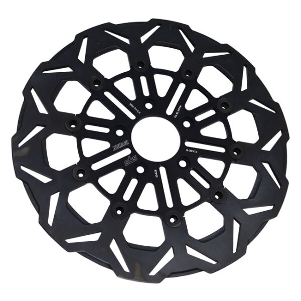 Kodlin by SBS, \\\\V-Design\\\\ brake rotor front L/R. Black