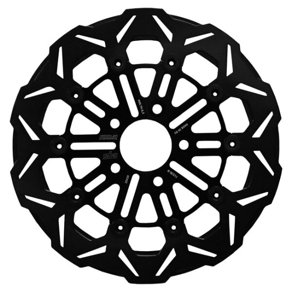 Kodlin by SBS, \\\\V-Design\\\\ brake rotor rear. Clear