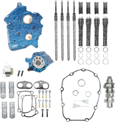 Cam Chest Kit Blk Push Tubes