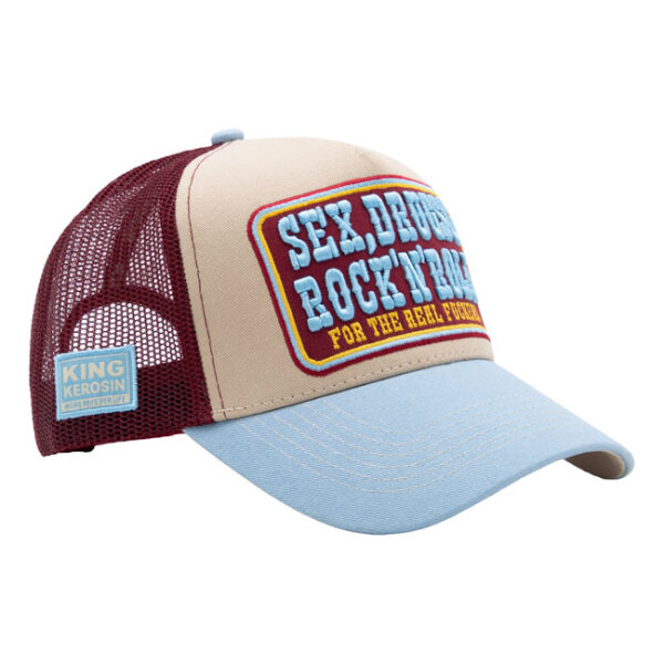 King Kerosin Sex, Drugs, Rock\\\\n\\\\roll trucker cap One size fits most